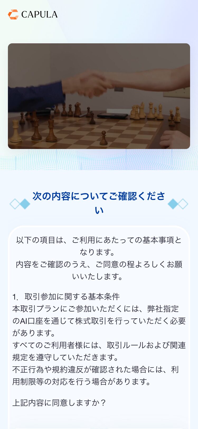 CAPULA サイトスクリーンショット