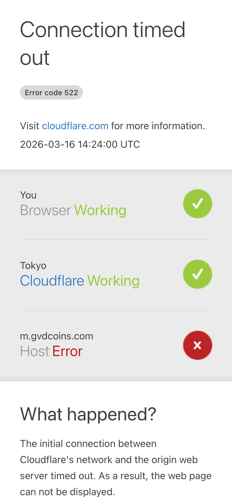 GVD Exchange サイトスクリーンショット