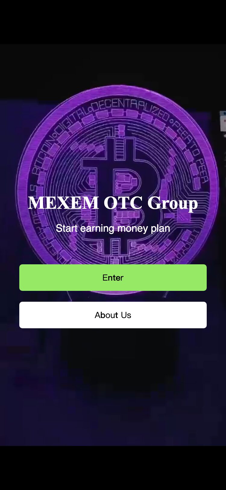 OTC Mmarkets サイトスクリーンショット