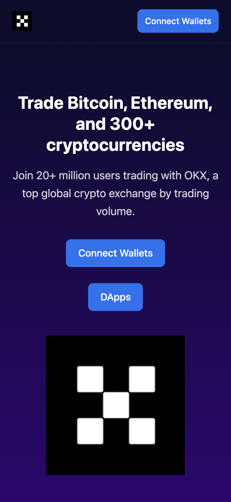 okxmainnet.site.ticketmaester.site サイトスクリーンショット