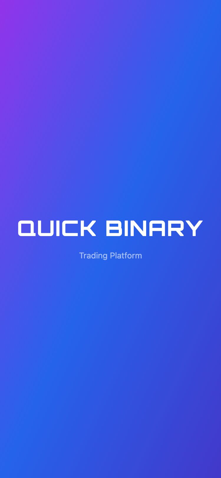 QUICK BINARY サイトスクリーンショット