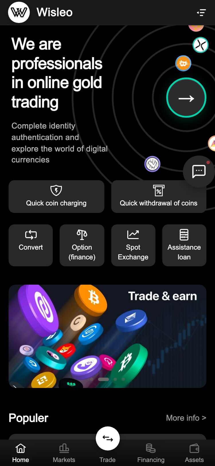 Wisleo サイトスクリーンショット