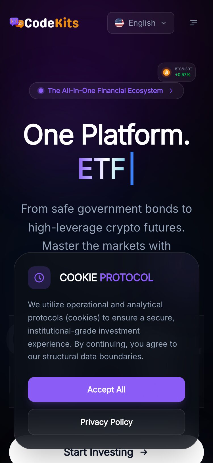 Capital Trade 10 サイトスクリーンショット