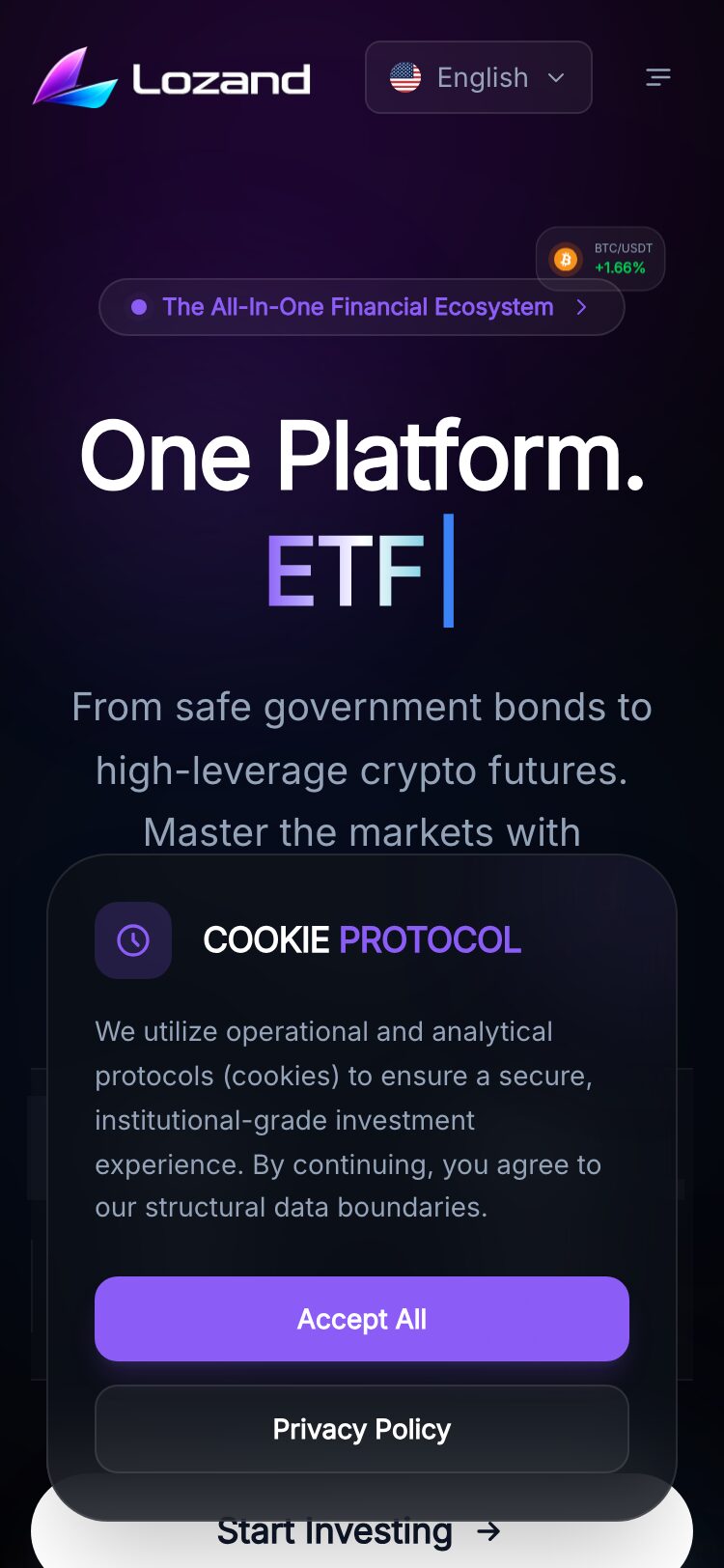 Perfect Global Economy サイトスクリーンショット