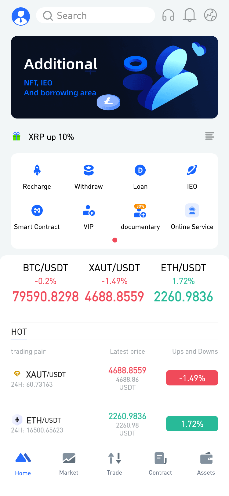 Global Secondary Exchange サイトスクリーンショット
