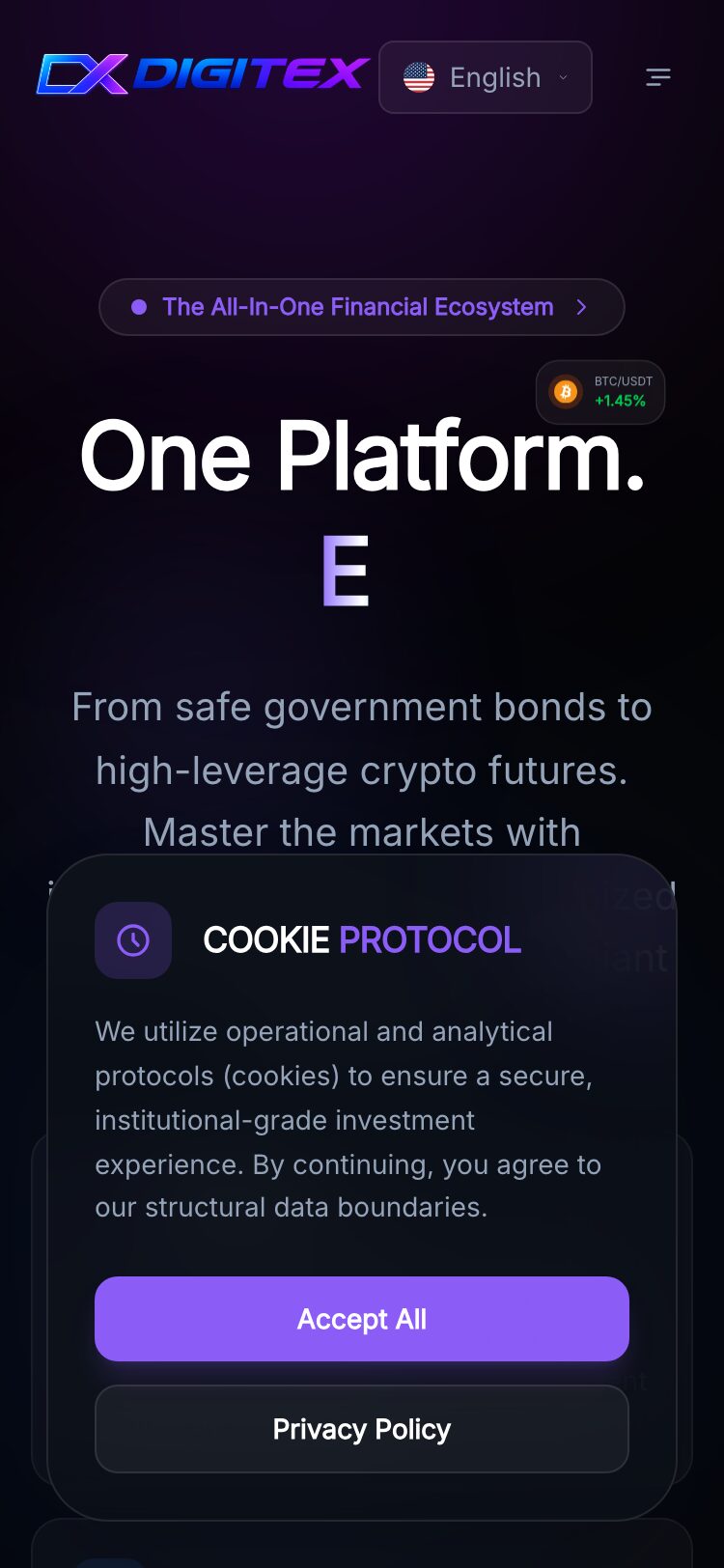 DIGITEX サイトスクリーンショット
