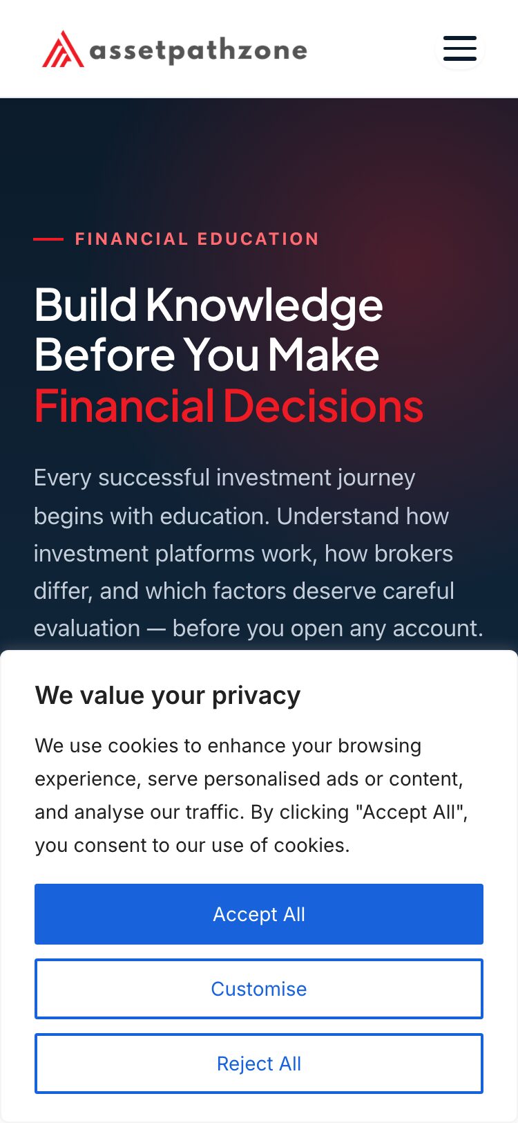 assetpathzone.com サイトスクリーンショット